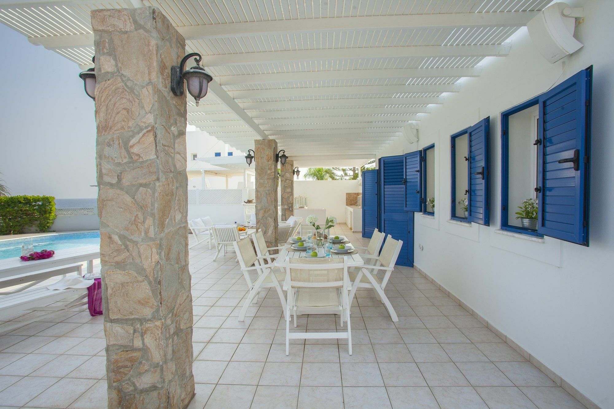 Mimoza Seafront Villa Protaras Esterno foto