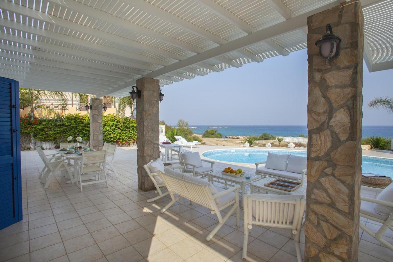 Mimoza Seafront Villa Protaras Esterno foto