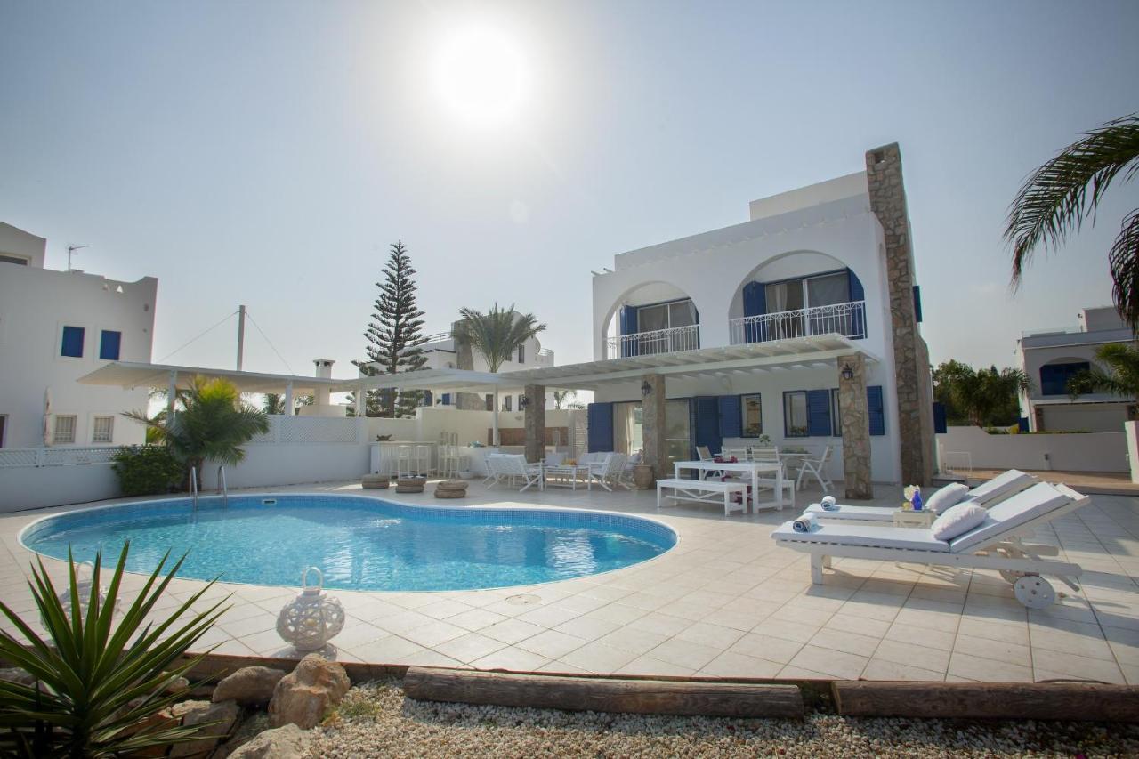 Mimoza Seafront Villa Protaras Esterno foto