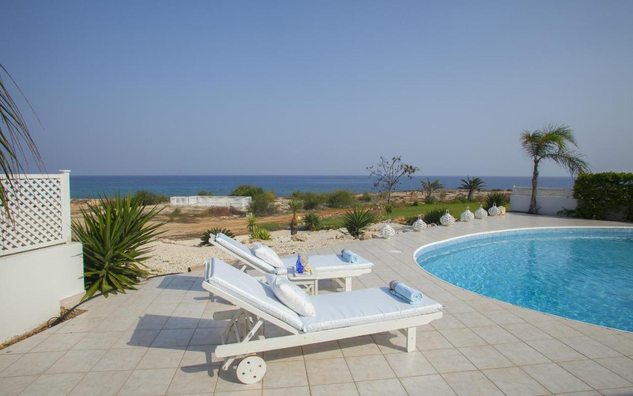 Mimoza Seafront Villa Protaras Esterno foto