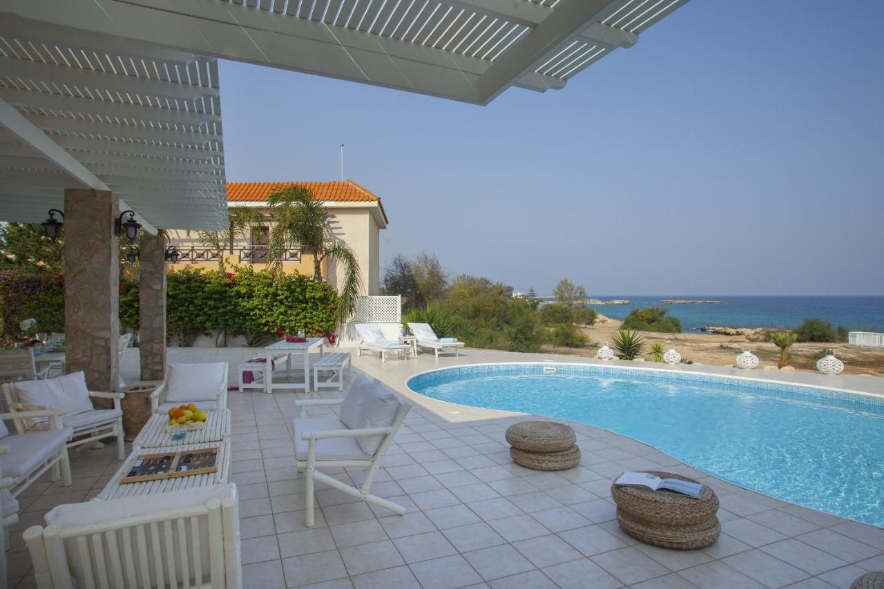 Mimoza Seafront Villa Protaras Esterno foto