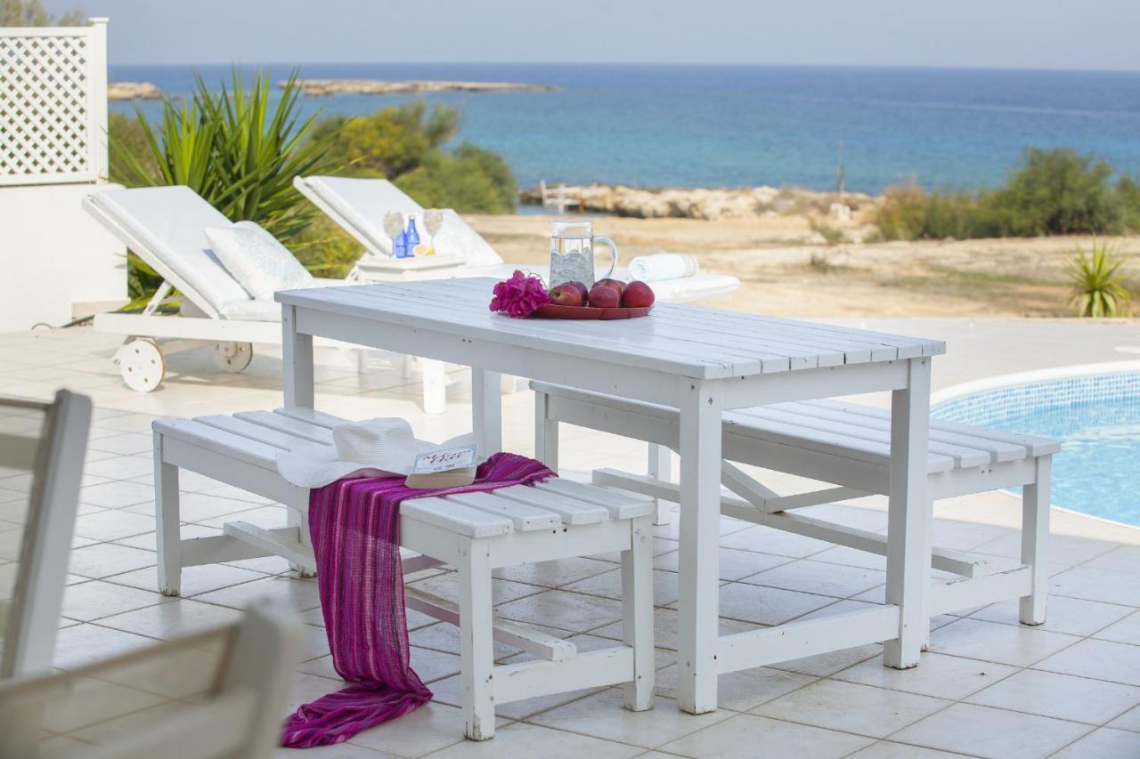 Mimoza Seafront Villa Protaras Esterno foto